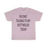 Rottweiler Unisex Heavy Cotton Tee