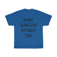 Rottweiler Unisex Heavy Cotton Tee