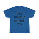 Rottweiler Unisex Heavy Cotton Tee