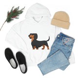 Dachshund Unisex Heavy Blend™ Hooded Sweatshirt, S - 5XL, 13 Colors, Cotton/Polyester, FREE Shipping, Made in USA!!