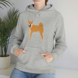 Shiba Inu Unisex Heavy Blend™ Hooded Sweatshirt, S -5XL, 12 Colors, Cotton/Polyester, Medium Heavy Fabric, FREE Shipping, Made in USA!!