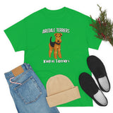 Airedale Terrier Unisex Heavy Cotton Tee, S - 5XL, 14 Colors, Light Fabric, FREE Shipping, Made in USA!!