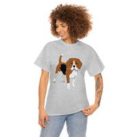 Beagle Unisex Heavy Cotton Tee, Made in the USA!!