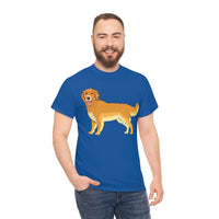 Golden Retriever Unisex Heavy Cotton Tee