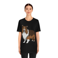 Shetland Sheepdog Unisex Jersey Short Sleeve Tee