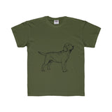 Labrador Retriever Kids T-Shirt, Regular Fit Tee