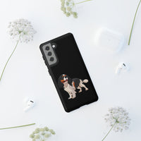 Tricolor Cavalier King Charles Spaniel Tough Cell Phone Cases, Glossy/Matte, Google, Samsung, iPhone, FREE Shipping, Made in USA!!