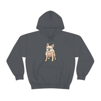 French Bulldog Unisex Heavy Blend Hooded Sweatshirt, S - 5XL, 12 Colors, FREE Shipping, Made in USA!!