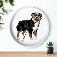 Australian Shepherd Wall clock