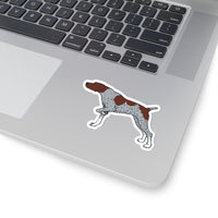 German Shorthaired Pointer Kiss-Cut Stickers