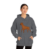 Rhodesian Ridgeback Unisex Heavy Blend™ Hooded Sweatshirt, S - 5XL, 12 Colors, Cotton/Polyester, FREE Shipping, Made in USA!!