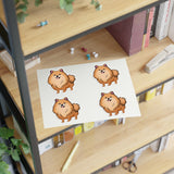 Pomeranian Sticker Sheets, 2 Image Sizes, 3 Image Surfaces, Water Resistant Vinyl, FREE Shipping, Made in USA!!