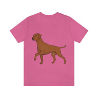 Rhodesian Ridgeback Unisex Jersey Short Sleeve Tee, S - 3XL, 16 Colors, Light Fabric Cotton, FREE Shipping, Made in USA!!