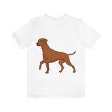 Rhodesian Ridgeback Unisex Jersey Short Sleeve Tee, S - 3XL, 16 Colors, Light Fabric Cotton, FREE Shipping, Made in USA!!