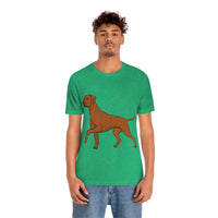 Rhodesian Ridgeback Unisex Jersey Short Sleeve Tee, S - 3XL, 16 Colors, Light Fabric Cotton, FREE Shipping, Made in USA!!