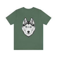 Siberian Husky Unisex Jersey Short Sleeve Tee, 12 Colors, XS-4XL, Light Fabric, FREE Shipping, Made in USA!!