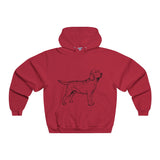 Labrador Retriever Hoodies, Men's NUBLEND® Hooded Sweatshirt