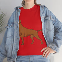 Rhodesian Ridgeback Unisex Heavy Cotton Tee, S - 5XL, 12 Colors, Cotton, Medium Fabric, FREE Shipping, Made in USA!!