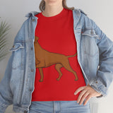 Rhodesian Ridgeback Unisex Heavy Cotton Tee, S - 5XL, 12 Colors, Cotton, Medium Fabric, FREE Shipping, Made in USA!!