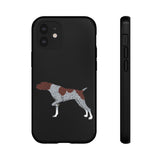 German Shorthaired Pointer Tough Cell Phone Cases