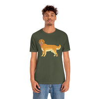 Golden Retriever Unisex Jersey Short Sleeve Tee