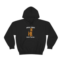 Airedale Terrier Unisex Heavy Blend Hooded Sweatshirt, S - 5XL, 12 Colors, Cotton/Polyester, FREE Shipping, Made in USA!!