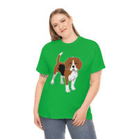 Beagle Unisex Heavy Cotton Tee, Made in the USA!!