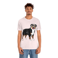 Australian Shepherd Unisex Jersey Short Sleeve Tee, XS-3XL, 14 Colors, Soft Cotton, Light Fabric, FREE Shipping, Made in USA!!