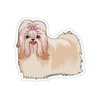 Havanese Die-Cut Stickers, Water Resistant Vinyl, 5 Sizes, Matte Finish, Indoor/Outdoor, FREE Shipping, Made in USA!!