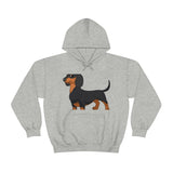 Dachshund Unisex Heavy Blend™ Hooded Sweatshirt, S - 5XL, 13 Colors, Cotton/Polyester, FREE Shipping, Made in USA!!