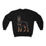 Doberman Pinscher Unisex Heavy Blend™ Crewneck Sweatshirt