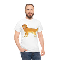 Golden Retriever Unisex Heavy Cotton Tee
