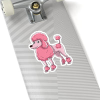 Poodle Kiss-Cut Stickers