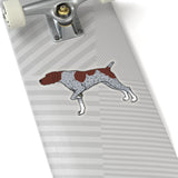 German Shorthaired Pointer Kiss-Cut Stickers