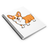 Pembroke Welsh Corgi Spiral Notebook - Ruled Line