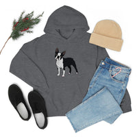 Boston Terrier Unisex Heavy Blend™ Hooded Sweatshirt, S - 5XL, 12 Colors, Cotton/Polyester, FREE Shipping, Made in USA!!