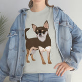 Chihuahua Unisex Heavy Cotton Tee, S - 5XL, 12 Colors, 100% Cotton, Made in the Usa, Free Shipping!!