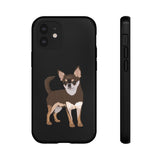 Chihuahua Cell Phone Tough Cases, iPhone, Samsung, 2 Layer Case, Impact Resistant, Made in the USA!!