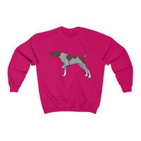 German Shorthaired Pointer Unisex Heavy Blend Crewneck Sweatshirt