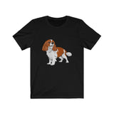 Cavalier King Charles Spaniel Unisex Jersey Short Sleeve Tee