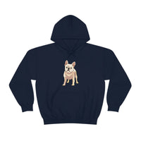 French Bulldog Unisex Heavy Blend Hooded Sweatshirt, S - 5XL, 12 Colors, FREE Shipping, Made in USA!!