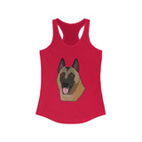 Belgian Malinois Women's Ideal Racerback Tank