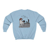 German Shorthaired Pointer Unisex Heavy Blend™ Crewneck Sweatshirt