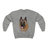 Belgian Malinois Unisex Heavy Blend™ Crewneck Sweatshirt