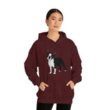 Boston Terrier Unisex Heavy Blend™ Hooded Sweatshirt, S - 5XL, 12 Colors, Cotton/Polyester, FREE Shipping, Made in USA!!