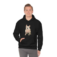 French Bulldog Unisex Heavy Blend Hooded Sweatshirt, S - 5XL, 12 Colors, FREE Shipping, Made in USA!!