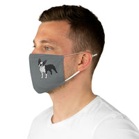 Boston Terrier Fabric Face Mask