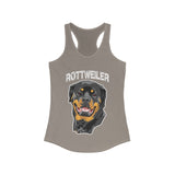 Rottweiler Women's Ideal Racerback Tank