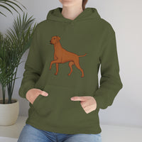 Rhodesian Ridgeback Unisex Heavy Blend™ Hooded Sweatshirt, S - 5XL, 12 Colors, Cotton/Polyester, FREE Shipping, Made in USA!!