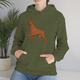 Rhodesian Ridgeback Unisex Heavy Blend™ Hooded Sweatshirt, S - 5XL, 12 Colors, Cotton/Polyester, FREE Shipping, Made in USA!!